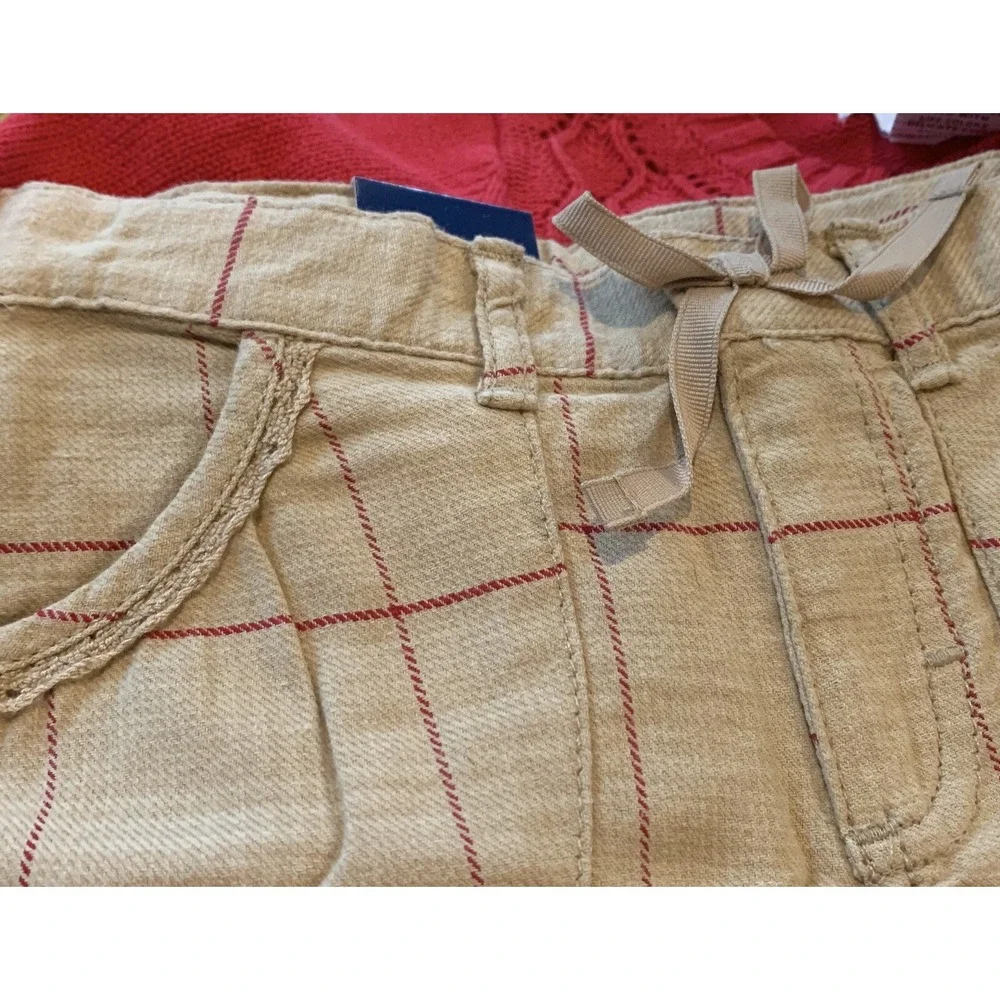 Genuine Kids from Oshkosh Girls 3 Piece Outfit 24 Months New with Tags Red Beige